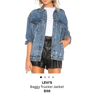 Levi’s Baggy Trucker Jacket in Bust a Move